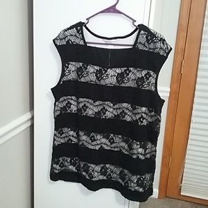 Christopher and Banks sleeveless shirt